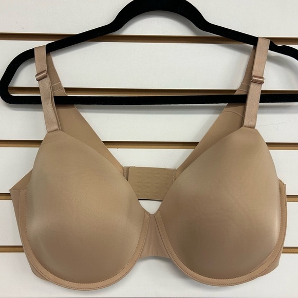 Soma Bra Vanishing 360 Perfect Coverage Beige 38DD NWT T-Shirt Bra Underwire - Picture 2 of 7